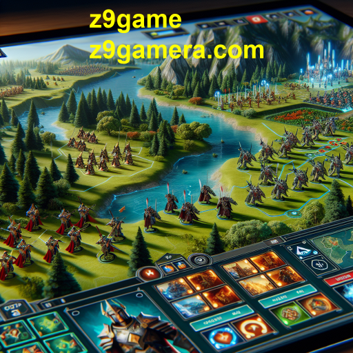 Atração dos Jogos de Estratégia: Planejamento e Competição no z9game